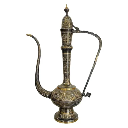 آفتابه برنجی مدل کشمیری 60