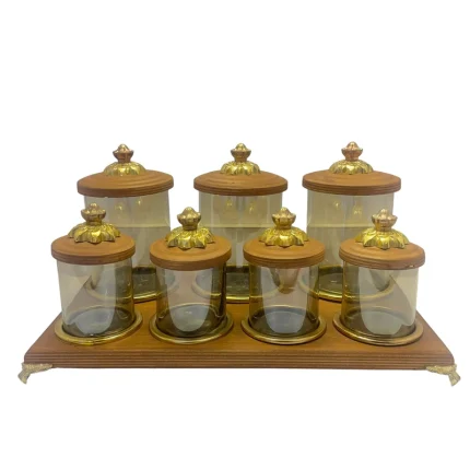 ست پاسماوری 7 پارچه مدل قلعه