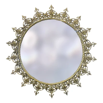 آینه مدل گل نیزه