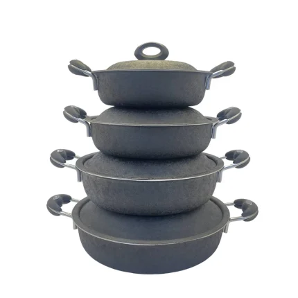 سرویس تابه 4 پارچه شعبانی مدل کوره ای کد 3300