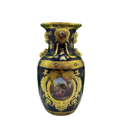 گلدان دکوری مدل رومانزو کوبالتی