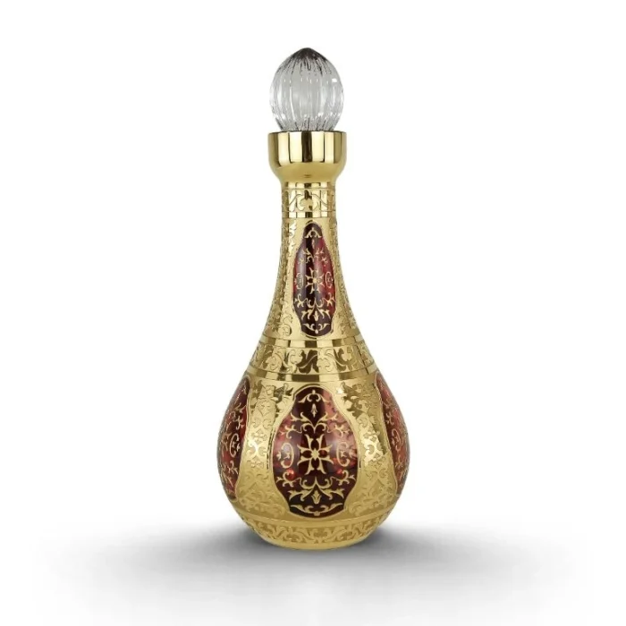 سرویس تنگ و لیوان ۷ پارچه مدل سلطان طرح طلاکوب