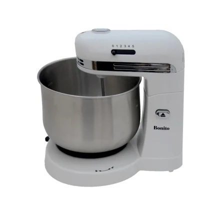 \"همزن بونیتو HM-200K با موتور قوی و کنترل‌های کاربرپسند، ابزاری اساسی برای هر آشپزخانه‌ای است.\"