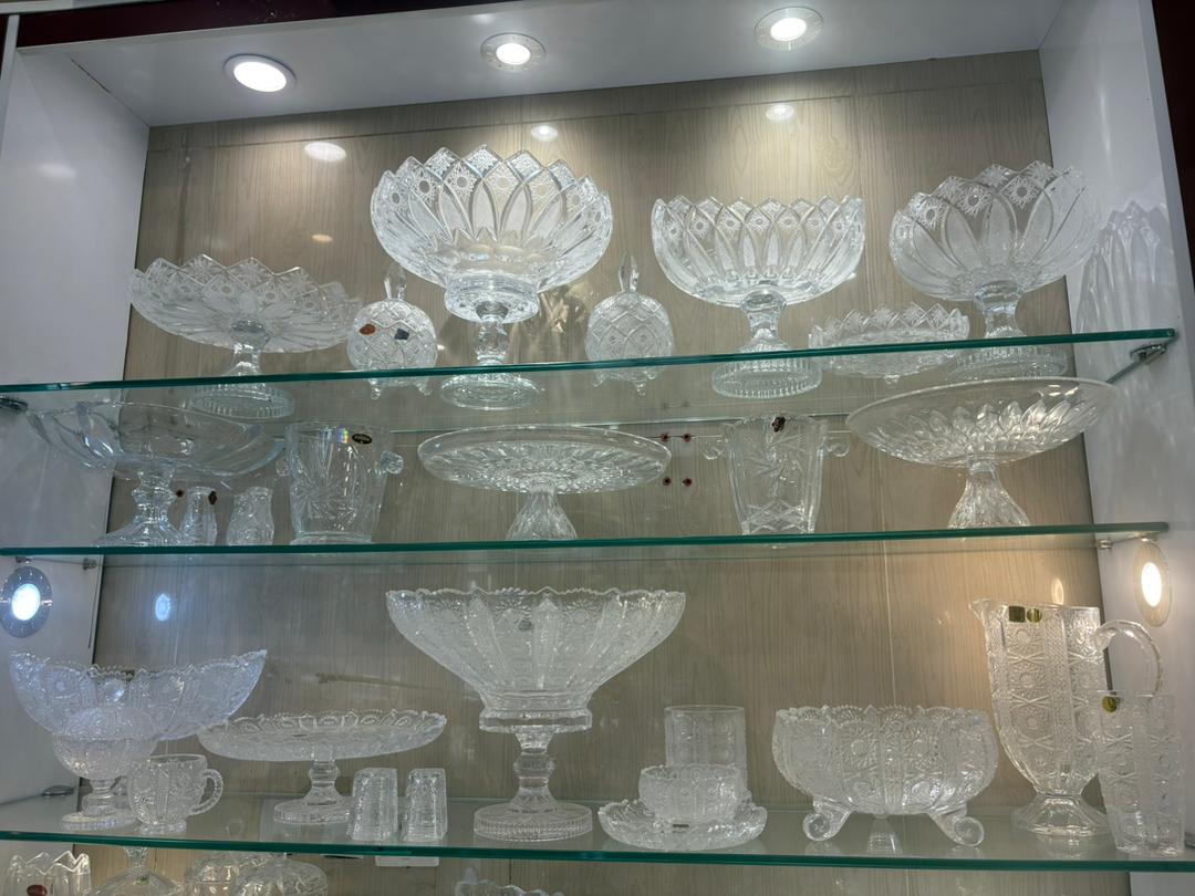 سرویس کریستال چند پارچه اصل و لوکس برای پذیرایی