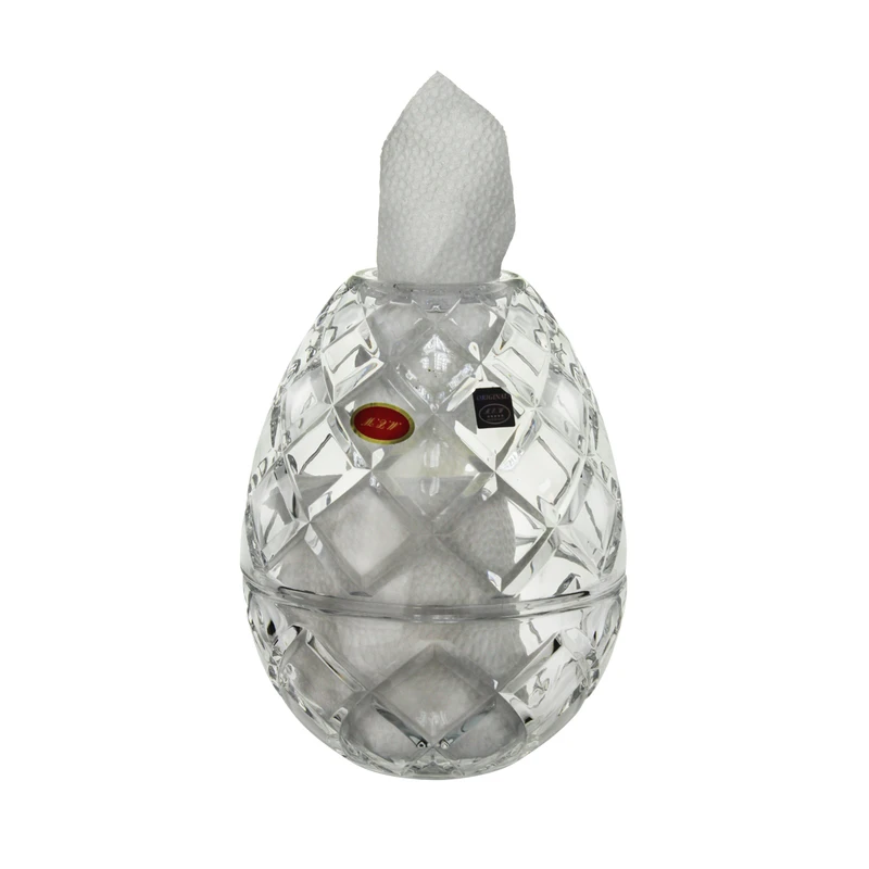 جای دستمال کاغذی ام جی دبلیو مدل تخم مرغی طرح رویال کد 325 جای دستمال کاغذی ام جی دبلیو مدل تخم مرغی طرح رویال کد 325 با طراحی شفاف و لوکس
