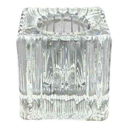 جاشمعی کریستالی مدل مکعبی سایز کوچک کد 0017