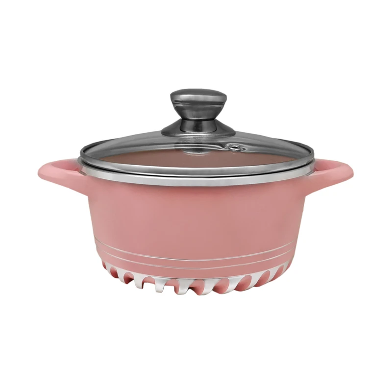 سرویس تفلون ام جی اس 15 پارچه (2) سرویس تفلون ام جی اس 15 پارچه با کف چند لایه و توزیع یکنواخت حرارت