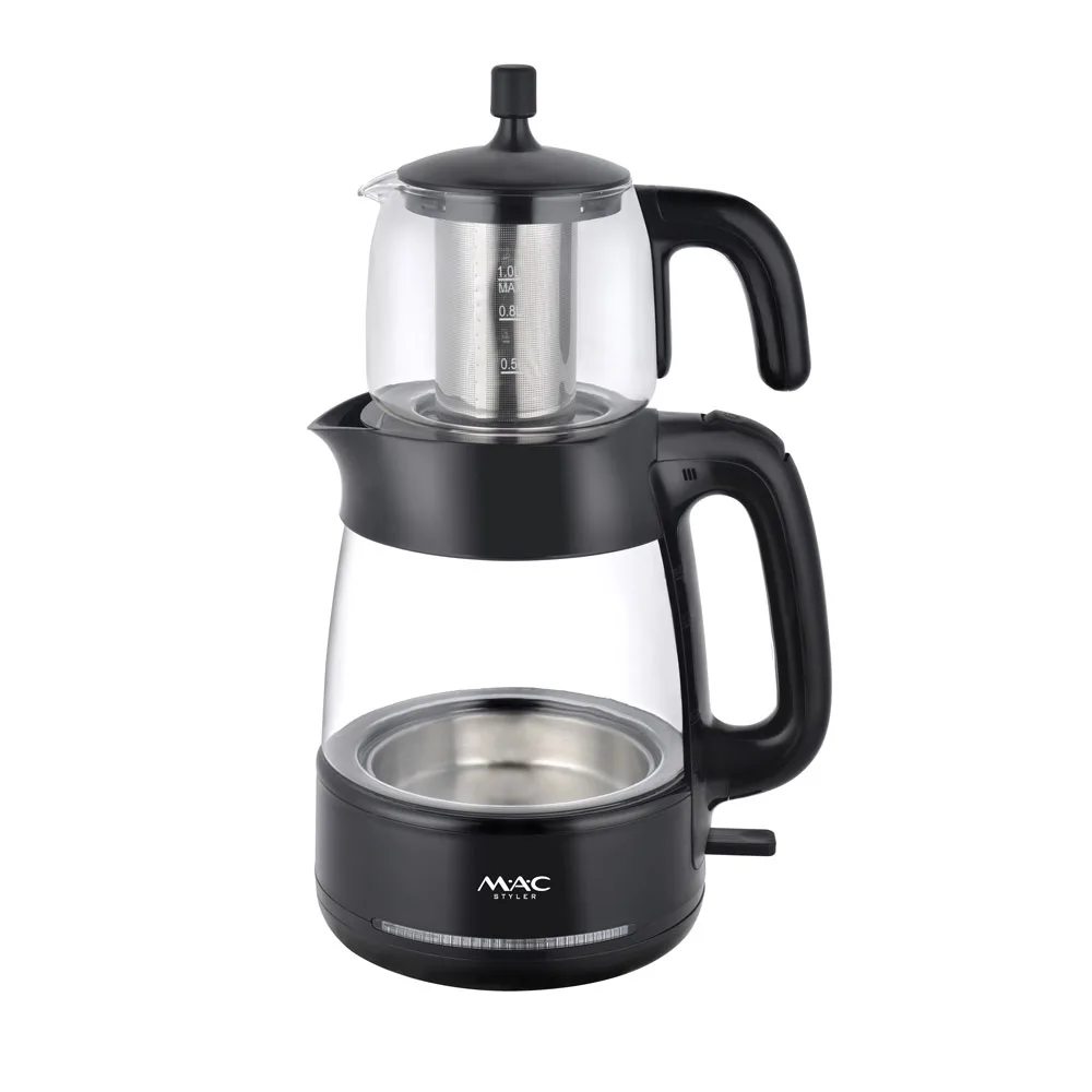 321.jpg چای ساز روی هم مک استایلر مدل MC-321 با طراحی پیرکس و ظرفیت بالا