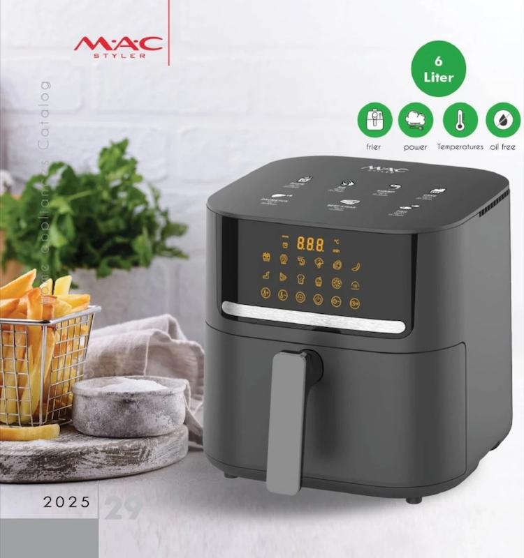 dcf18413820c7fd2b1c62ab27aedaed9 سرخکن دیجیتال MAC Styler MC-1600 مناسب برای پخت سالم و سریع