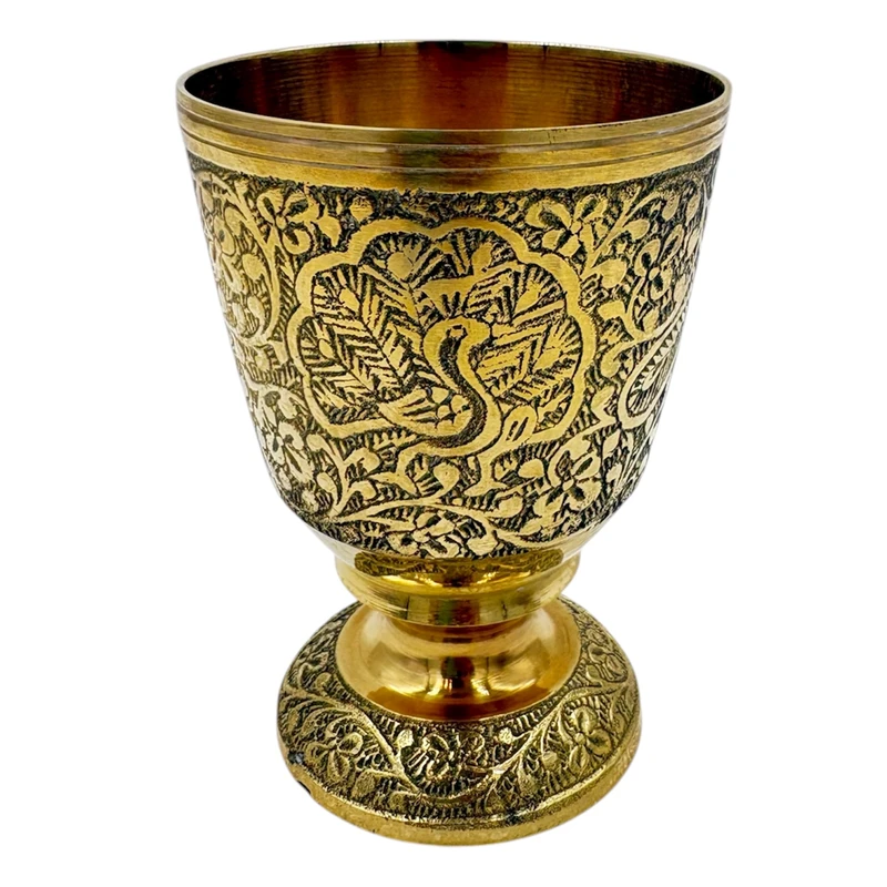 سرویس چای خوری 7 پارچه مدل طاووسی گلد (1) سرویس چای خوری 7 پارچه مدل طاووسی گلد با طراحی سنتی و لوکس