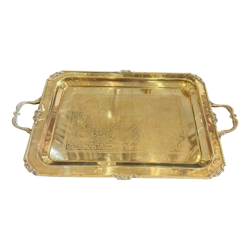 سرویس چای خوری 7 پارچه مدل طاووسی گلد (4) سرویس چای خوری 7 پارچه مدل طاووسی گلد شامل سینی و شش فنجان