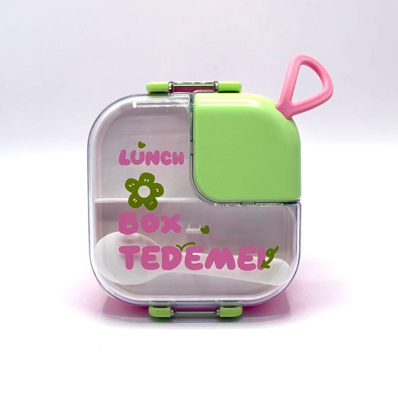 ظرف غذای چند تکه کودک کد ۲۰۹ (8) ظرف غذای کودک کد ۲۰۹ با پلاستیک ایمن و فاقد BPA