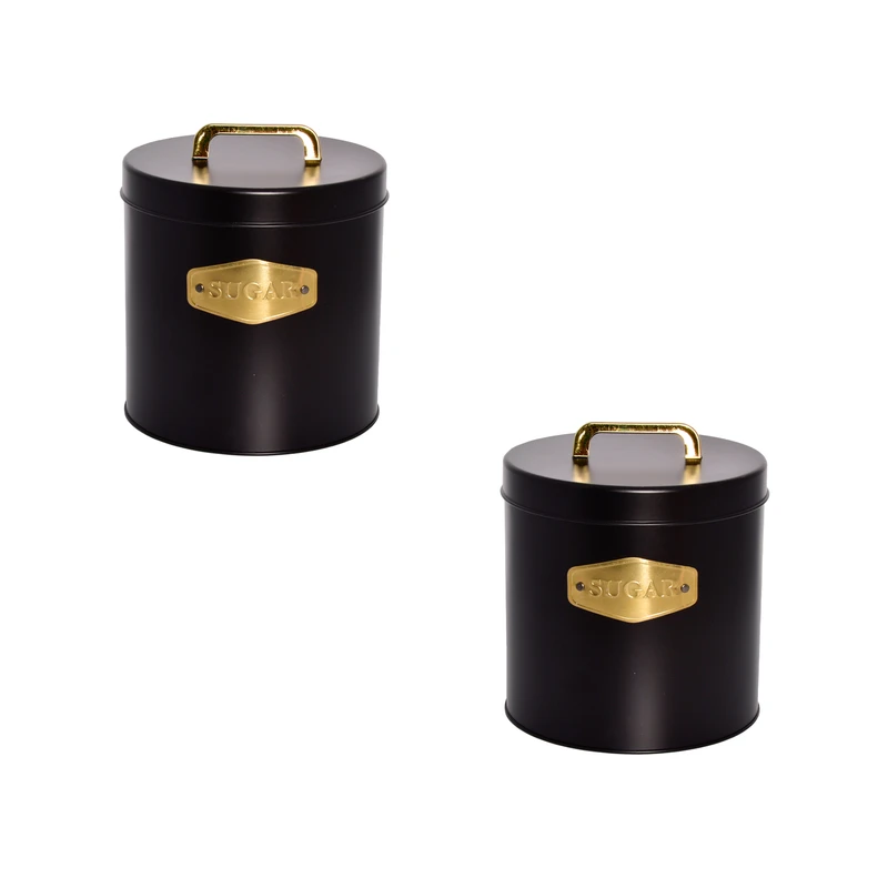 پاسماوری ۸ پارچه بی.وی.کی مدل رویال کد B.V.K 822591 (5) ظروف چای، قهوه و شکر با طراحی هماهنگ و درب دستهدار